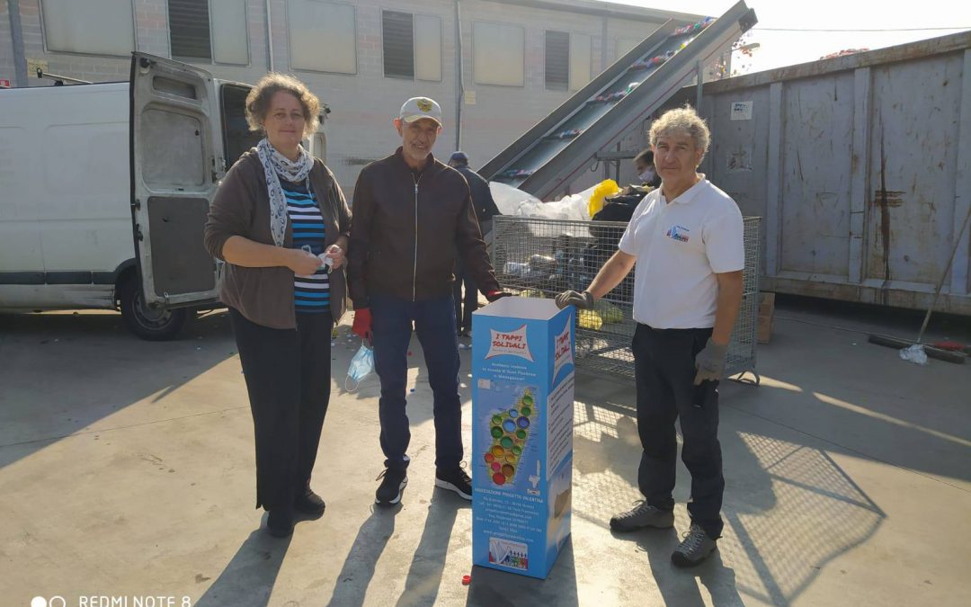 Octobre 2020 – Bouchons solidaires!