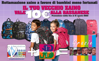 IL PROGETTO ESCLUSIVO LA BASSANESE E PROGETTO VALENTINA. RISPARMI E DONI CON UN SOLO GESTO! – giugno 2022